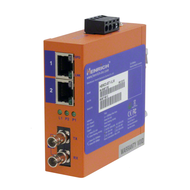 MEDIA CONVERTER DIN-RAIL UNMANAG