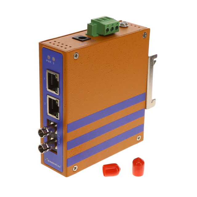 MEDIA CONVERTER DIN-RAIL UNMANAG
