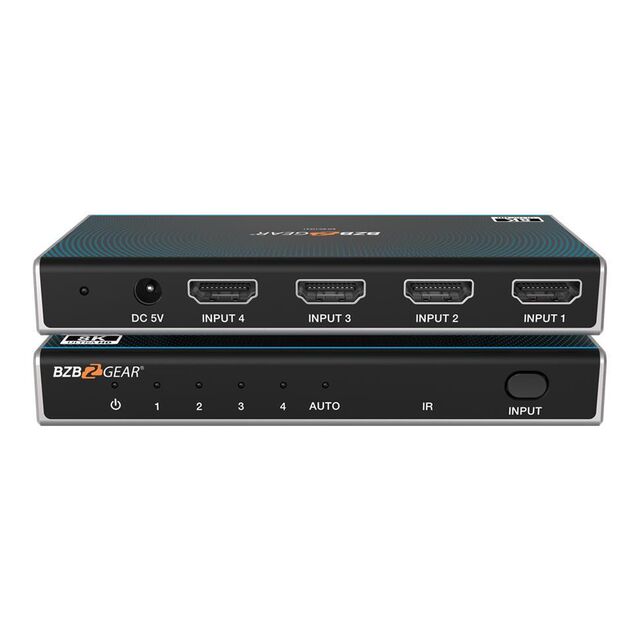 4x1 8K HDMI 2.1 Slim Switcher
