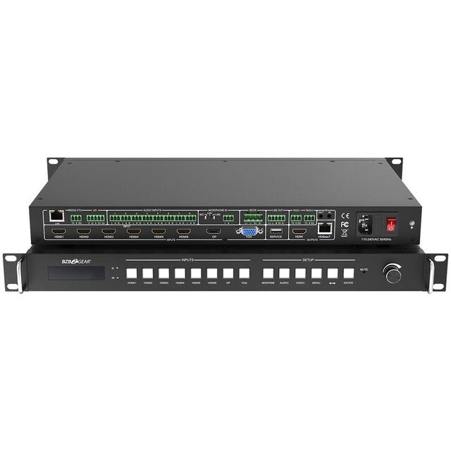8X2 UHD SEAMLESS PRES SWITCHER