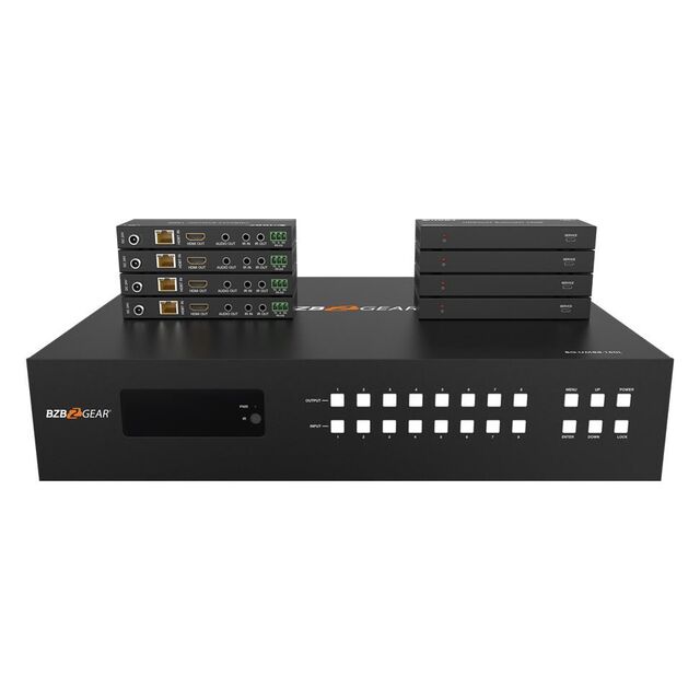 8X8 HDMI/HDBASET MATRIX SWITCH