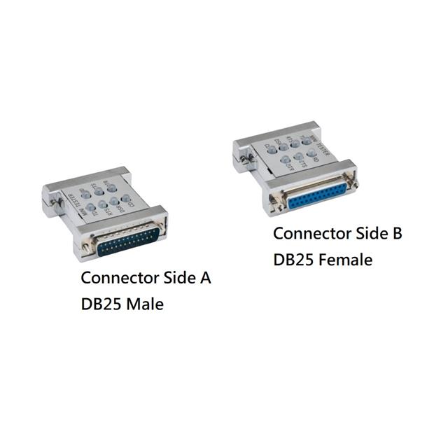 SERIAL MINI TESTER DB25M/DB25F