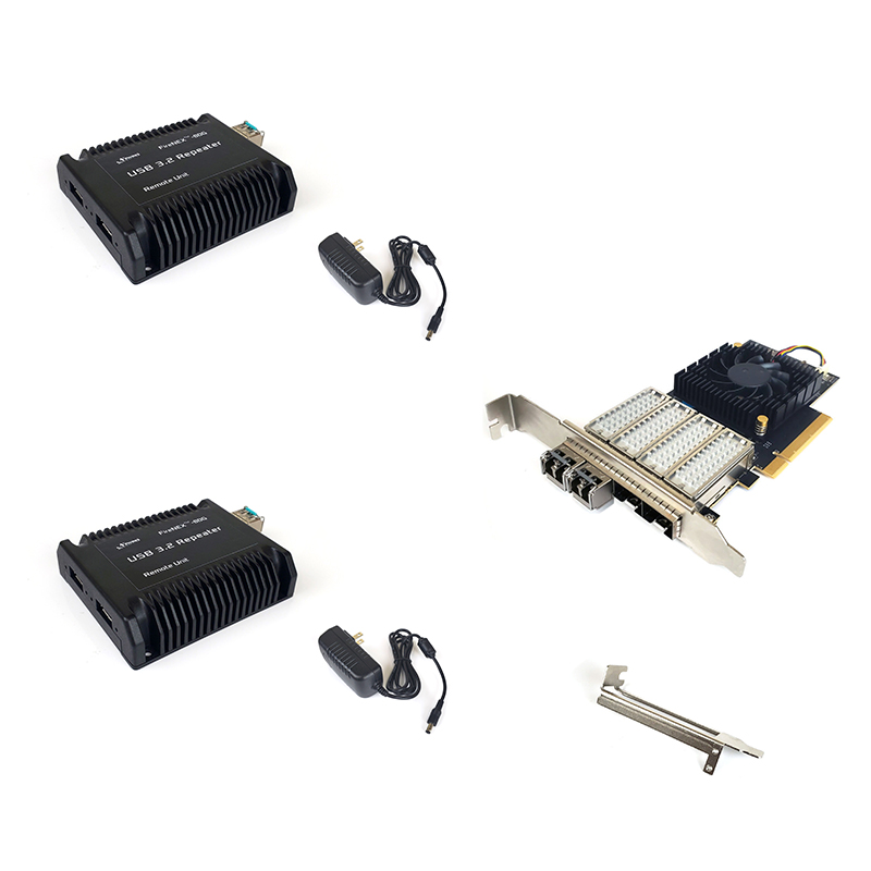 USB 3.2 Extender, 2x Remote Unit