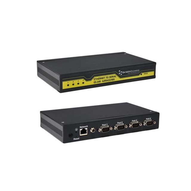 4 PORT RS422/485 ETHERNET TO SER