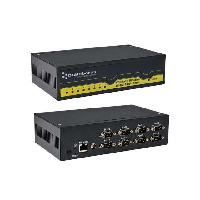 8 PORT RS422/485 ETHERNET TO SER