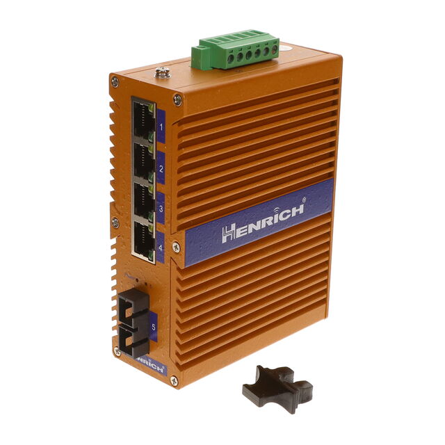 DIN-RAIL UNMANAGED, 4 X 100MBPS