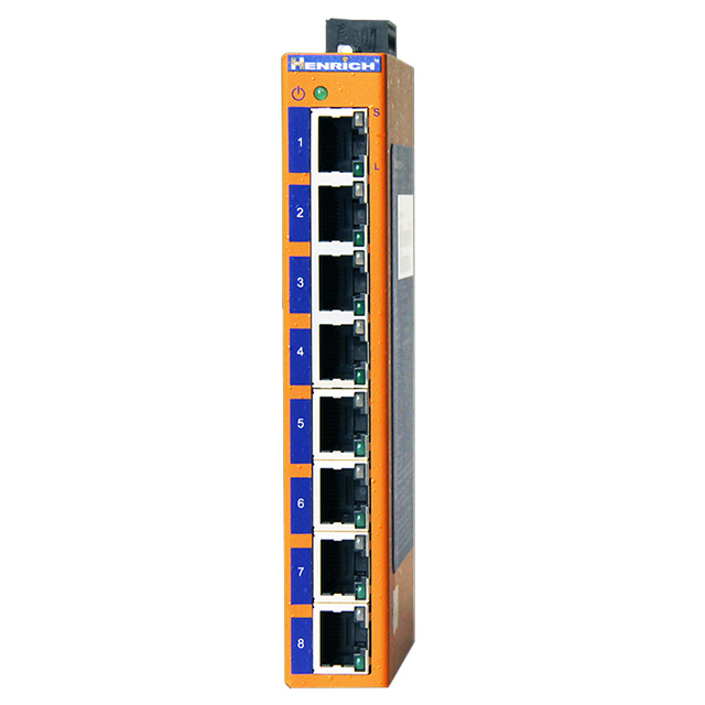 ETHERNET SWITCH DIN-RAIL UNMANAG