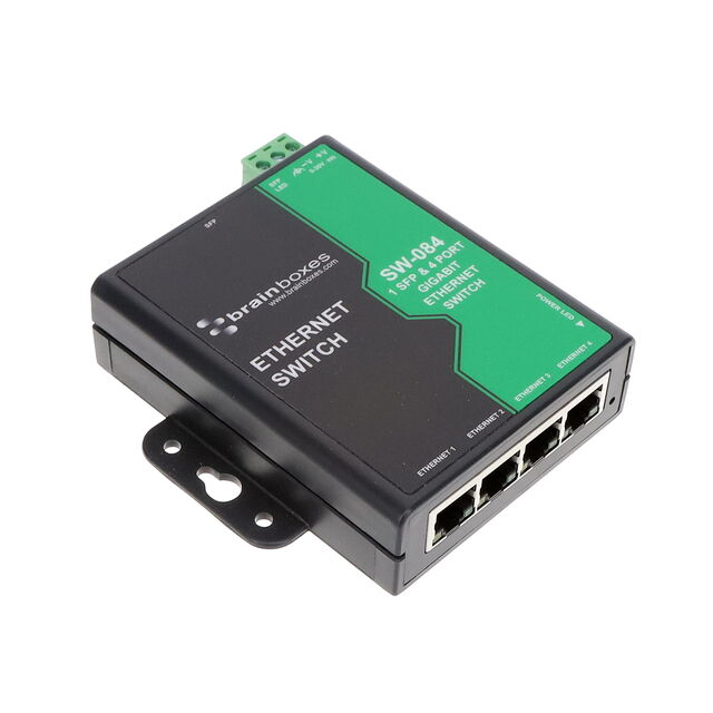1 SFP & 4 PORT GIGABIT ETHERNET