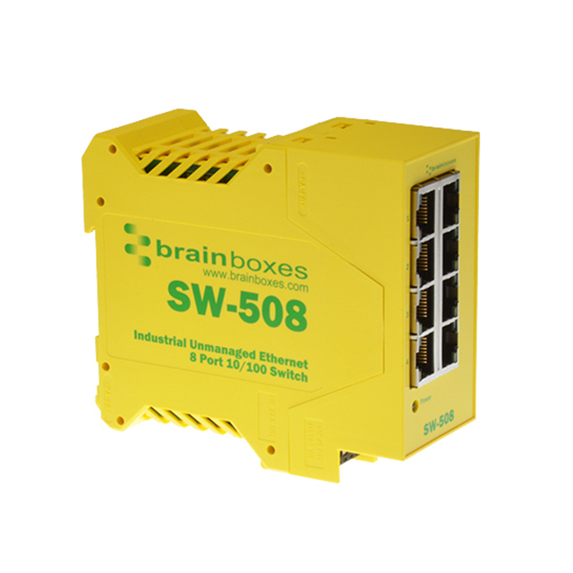 INDUSTRIAL ETHERNET 8 PORT SWITC