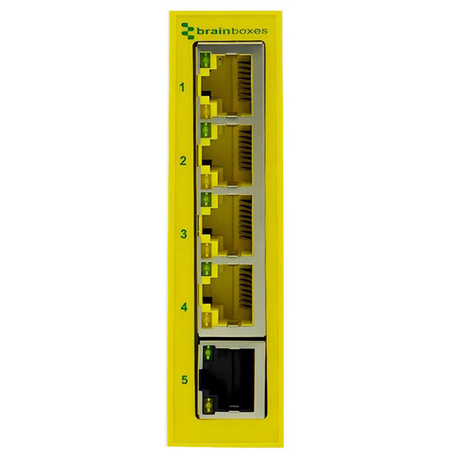 INDUSTRIAL 5 PORT POE+ GIGABIT E