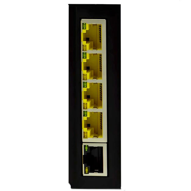 HARDENED INDUSTRIAL 5 PORT POE+