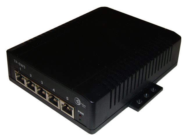 5 Port Unmanaged GigE Passive Po