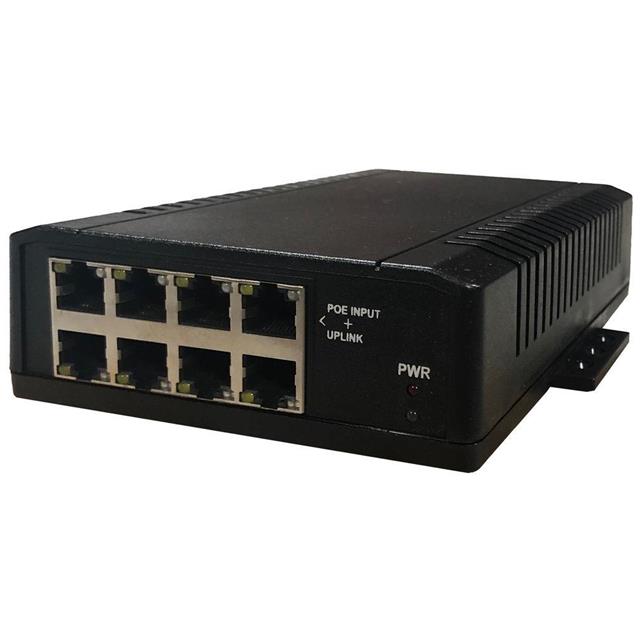 8 PORT HIGH POWER POE 10/100BASE