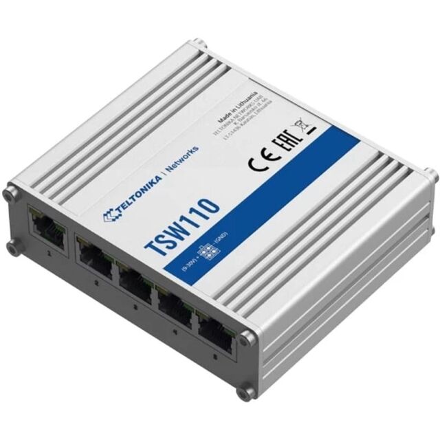 L2 UNMANAGED SWITCH EURO PSU