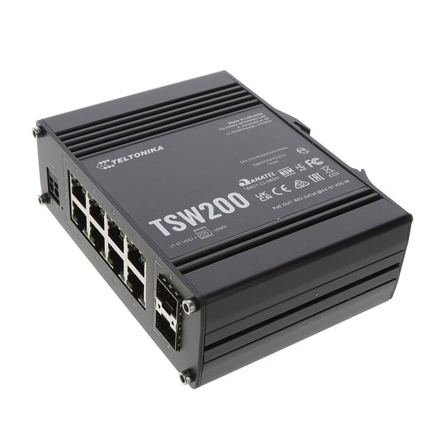 TSW200 8 GIGABIT PORT, POE SWITC