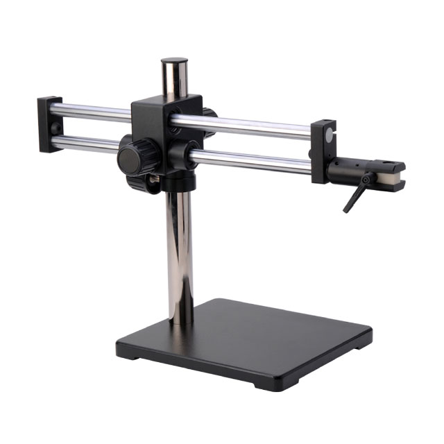 DUAL ARM BOOM STAND 15"H 15.1"V