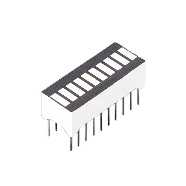 LED CBI 5X1.74MM 10-SEG BLU VERT