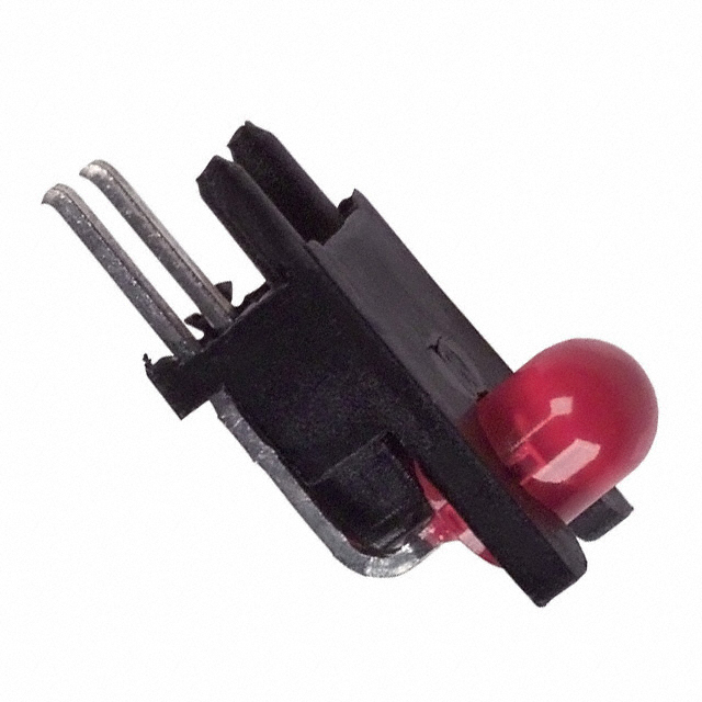 LED CBI T-1 RED RA ASSY