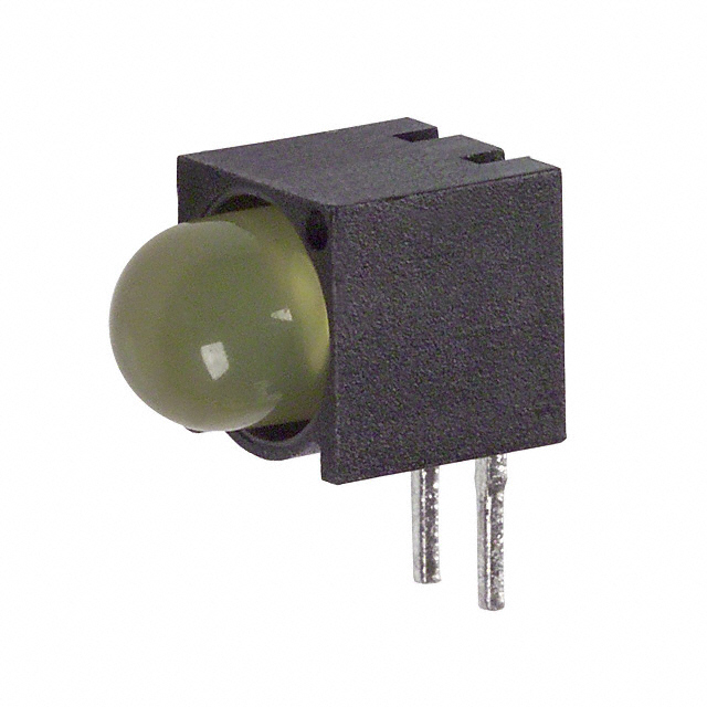 LED CBI 5MM YELLOW RA PC MNT