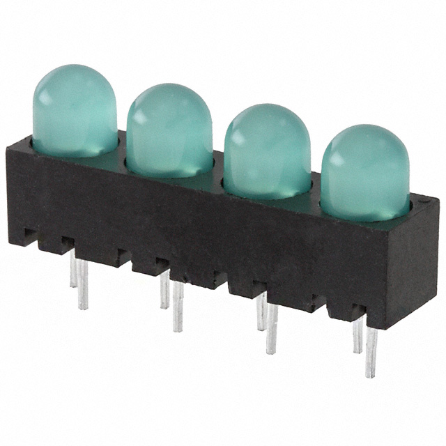 LED CBI 5MM QUAD GREEN TH