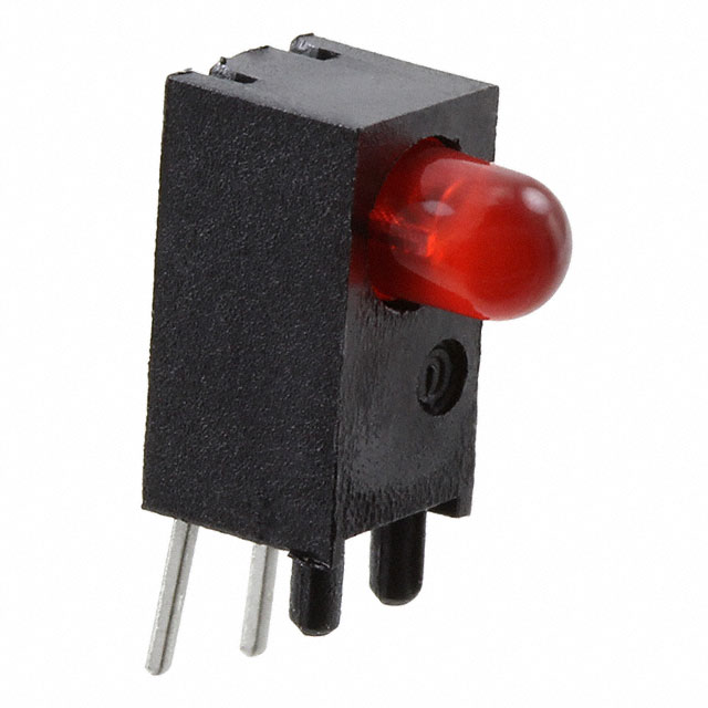 LED CBI 3MM RED DIFF .250 RA