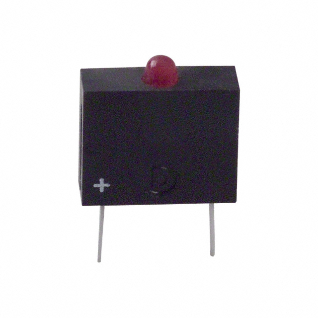 LED CBI 2MM RED TH PC MNT