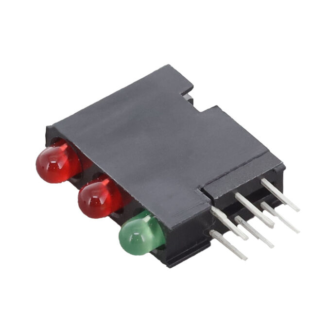 LED CBI 3MM 3X1 GRN/RED RA