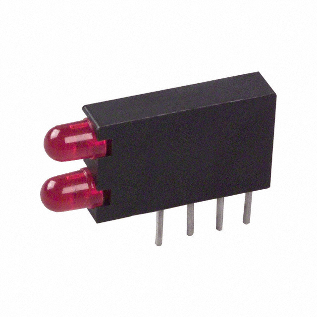 LED CBI 3MM BI-LVL RED RA