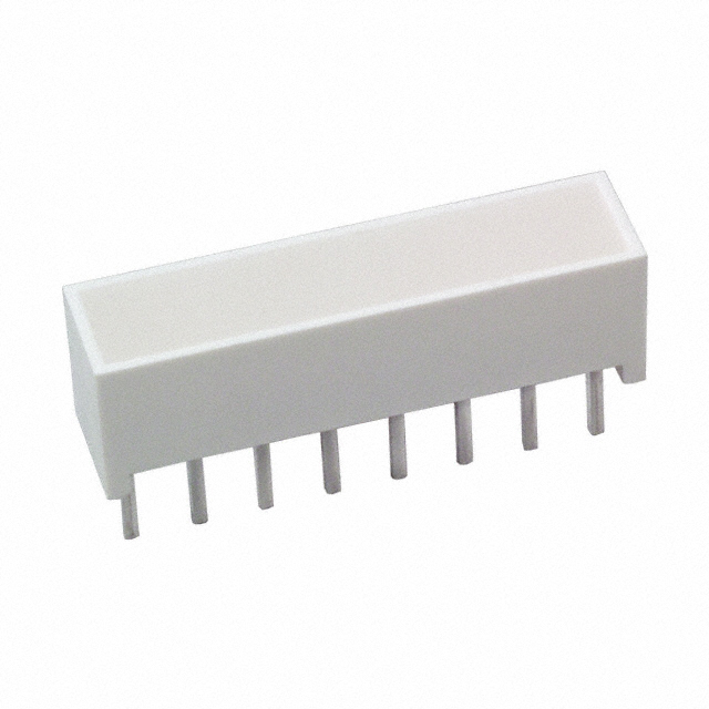 LED LT BAR 19.05X3.81MM SGL HER