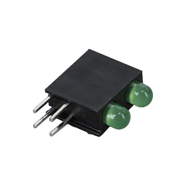 LED CBI 3MM BI-LVL GRN RA