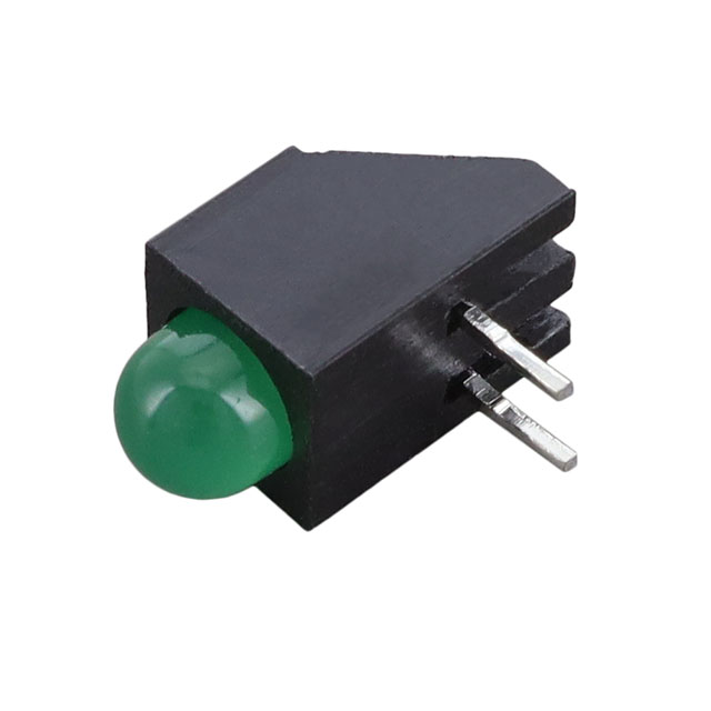 LED CBI 4.8MM GRN RA