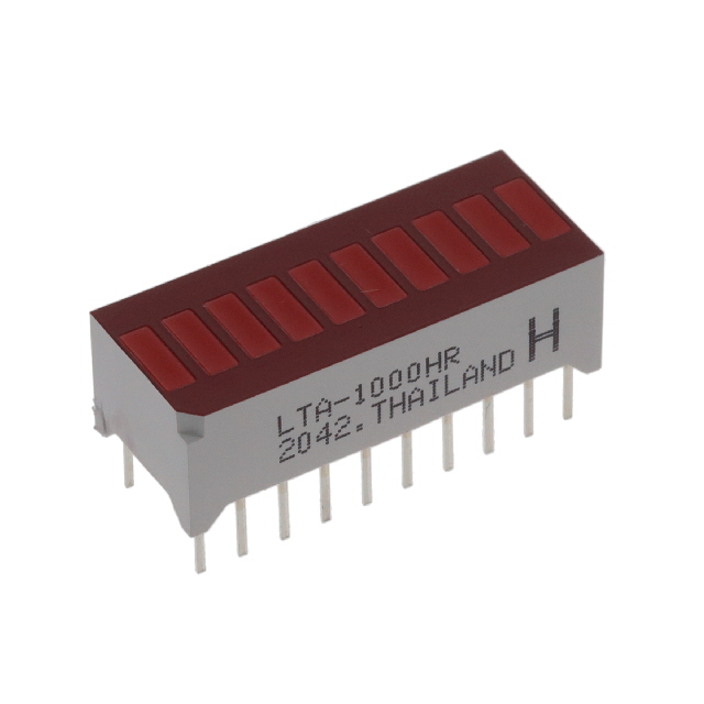 LED CBI 5.08X1.78MM 10SEG R VERT