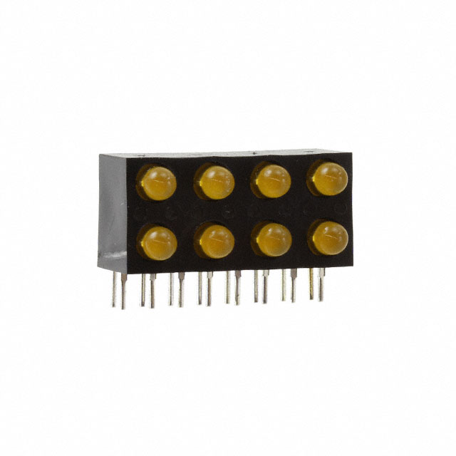 LED CBI 3MM 2X4 ORNG DIFF RA