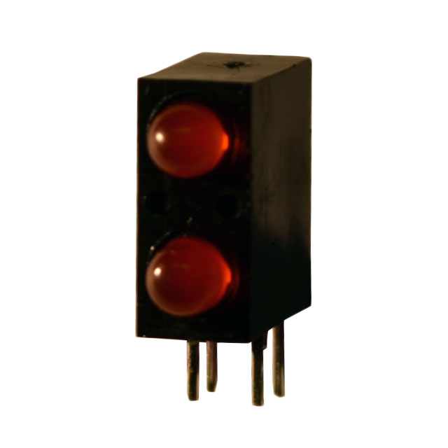 LED CBI 3MM BI-LVL RED DIFF RA