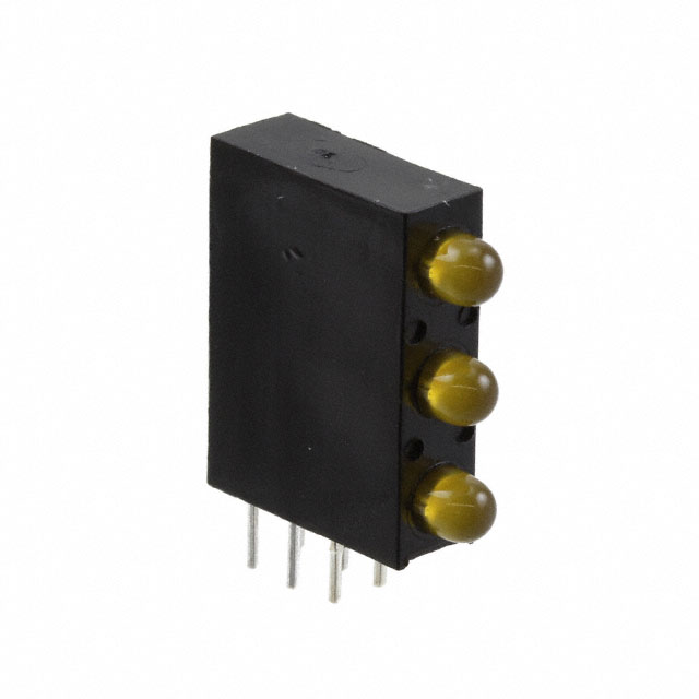LED CBI 3MM 3X1 ORNG DIFF RA