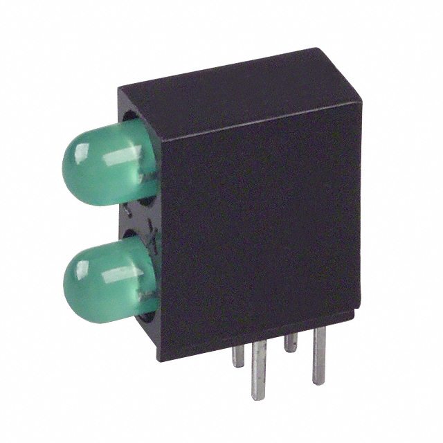 LED CBI 2.9MM BI-LVL GN RA PCMNT