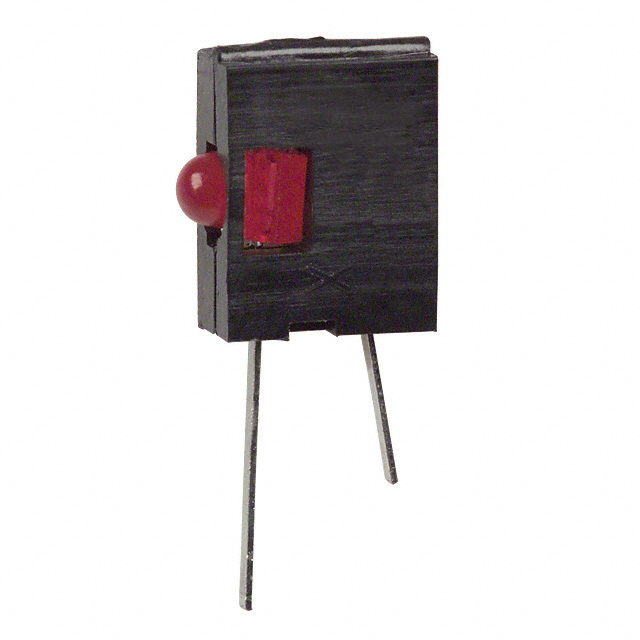 LED CBI 1.8MM RED RA PC MNT