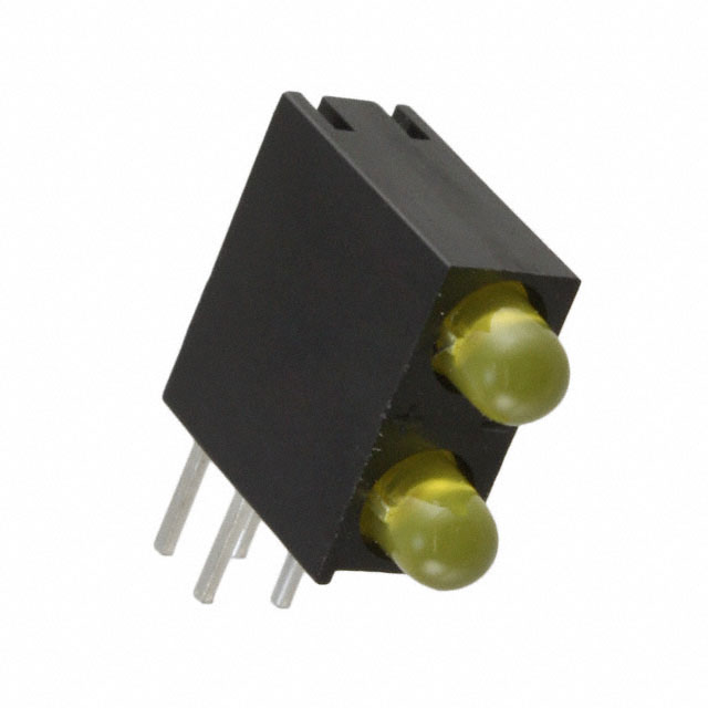 LED CBI 3MM BI-LVL YELLOW RA