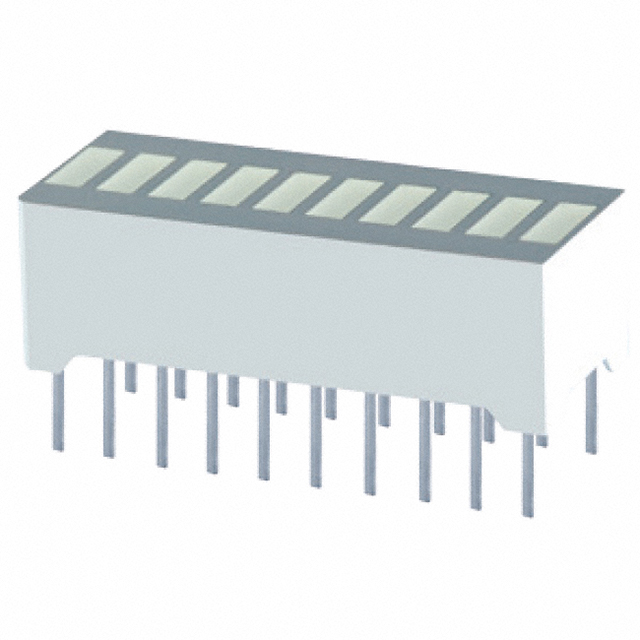 LED CBI 5.08X1.78MM 10SEG BLU TH