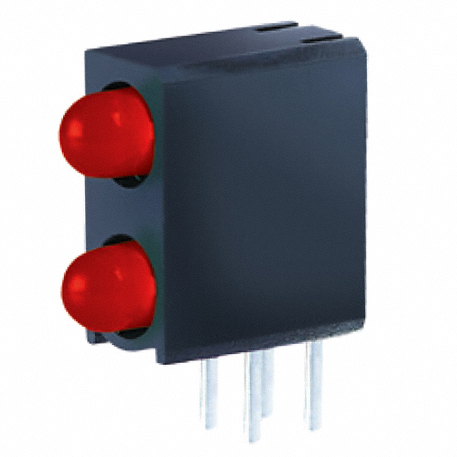 LED CBI 3MM BI-LVL RED DIFF RA