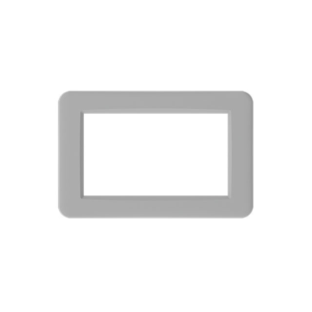 LCD DISPLAY BEZEL WHITE