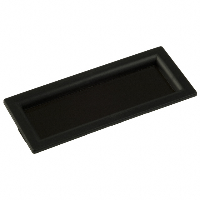 LED DISPLAY BZL BLK W/SMOKE LENS