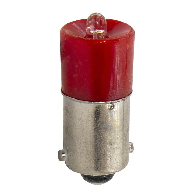 LED LAMP T10 BA9S RED 24V