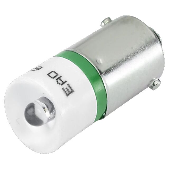 SINGLE-LED, BA9S, GREEN, 110 V A