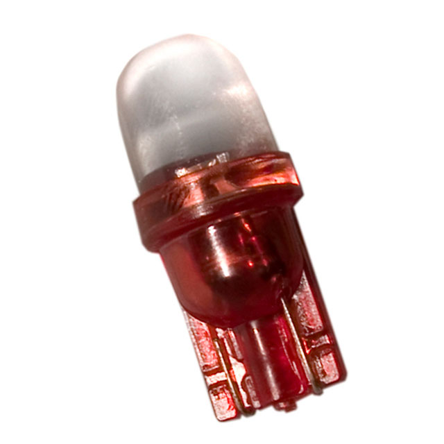 LED T-3.25 12V WEDGE 25MA RED
