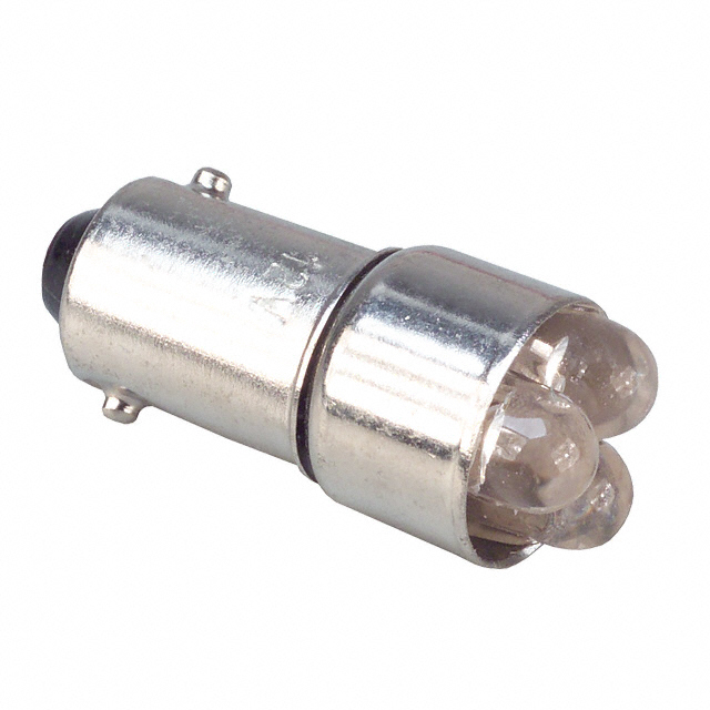 LED .43" 3L BA9S 590NM SYLW WTR