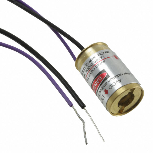 LASER DIODE 635NM 5MW 10.4MM DIA