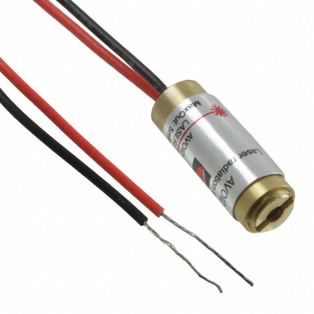 LASER DIODE 650NM 5MW 6.4MM DIA