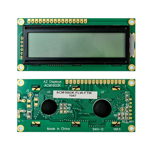 16X2 CHARACTER LCD REFLECTIVE