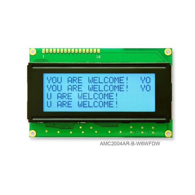 LCD COB CHAR 20X4 FSTN+ TRANSF